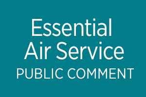 request for public comments on proposals for essential air service to saint paul island