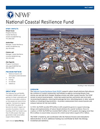 Click to download Coastal Resilience Fund fact sheet